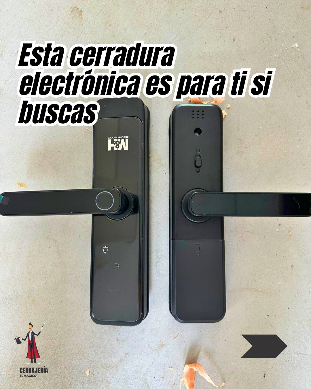Cerradura electrónica inteligente Oriente Antioquia - Cerrajería El Mágico
