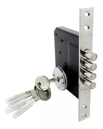 Cerradura de seguridad 4 pasadores Rionegro - Cerrajería El Mágico